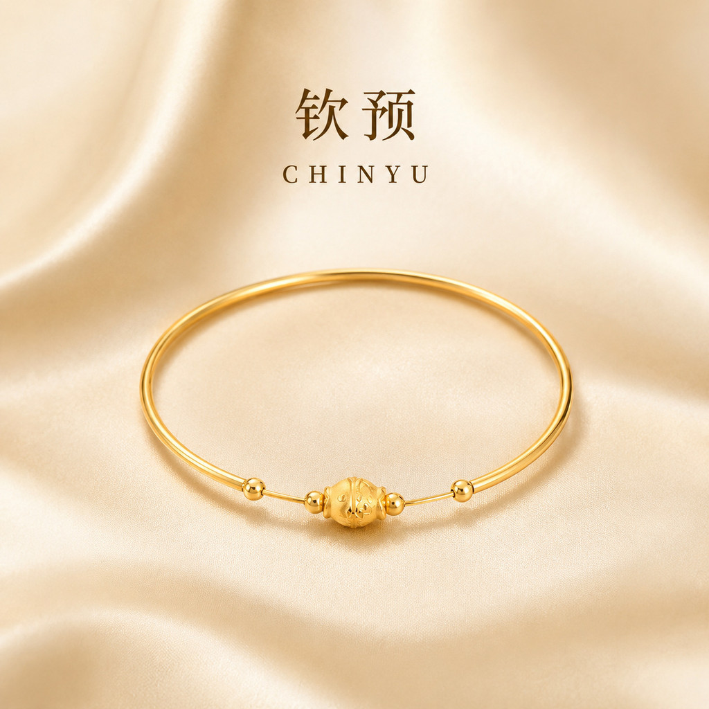 Vòng tay cá vàng nữ thời trang phong cách Trung Quốc mới