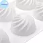 Pufangbliss 6 Khoang Silicon Xoắn Ốc Khuôn Bánh Kim Cương Họa Tiết Xương Rồng Nonsti Máy Nướng Cho Mousse Món Tráng Miệng Lý Tưởng Cho Ngày Lễ Nướng VN