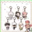 HT3 Jujutsu Kaisen Móc Khóa Anime Móc Khóa Acrylic Hoạt Hình Dễ Thương Itadori Yuji Gojo Satoru Túi Mặt Dây Chuyền Móc Chìa Khóa Quà Tặng TH