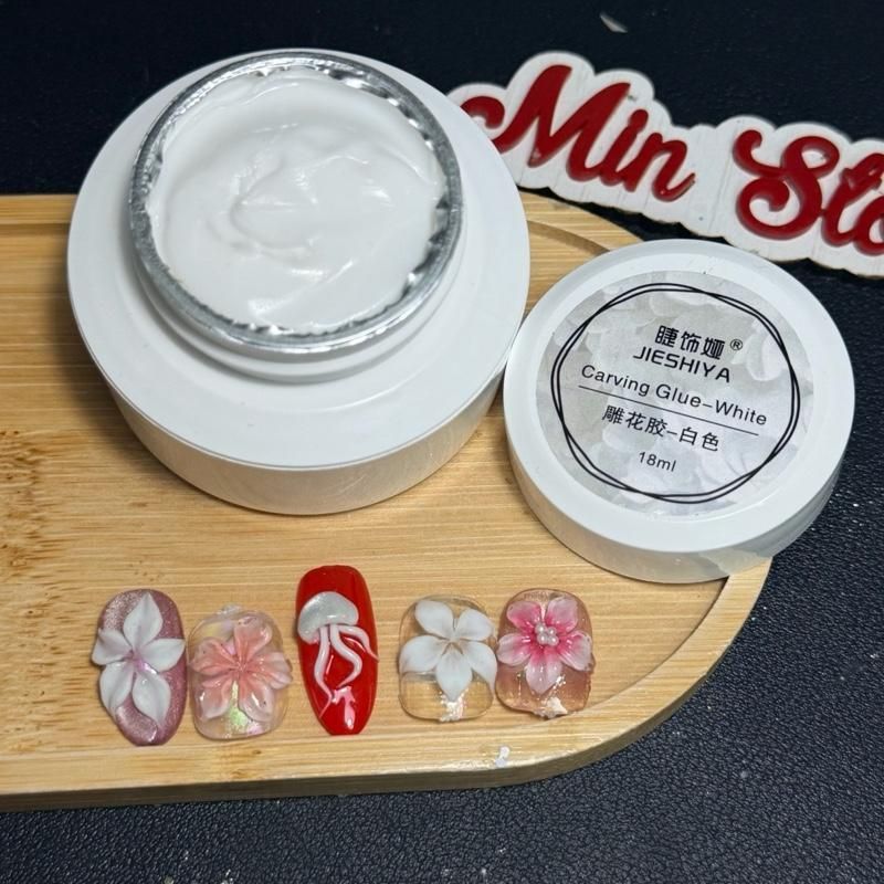 [Hủ lớn] Gel nặn khô Jieshiya không dính tay, sau khi hơ khô gel sẽ cứng