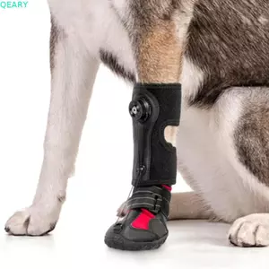 QEARY Paw Protectors, Giày cho chó chống rơi chống bụi bẩn, Đế cứng thoáng khí thoải mái Chống trượt Không kẹp Boot thú cưng ngoài trời