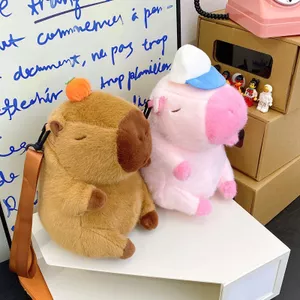 Siêu Dễ Thương Capybara Búp Bê Ba Lô Bé Trai Ba Lô Nhỏ Trẻ Em Du Lịch Túi Bé Gái Dễ Thương Túi Sang Trọng