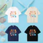 （Giao hàng 24h）Angela Áo Thun Đi Biển Unisex Cotton Premium | Nam Nữ Bé Trai Bé Gái | Form Suông Regular Fit Mềm Mát
