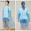 {AKIN} Áo mưa thẻ bảy màu 1 chiếc 7 chiếc Poncho chống thấm nước nén nhẹ cho các sự kiện khẩn cấp ngoài trời Du lịch {a}