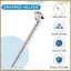 Cột yên xe đạp 27,2mm Hợp kim nhôm có kẹp điều chỉnh cho đường đua xe đạp leo núi MTB 27.2X300mm, Bạc