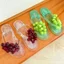 Nho Flip-Flops Nữ Pha Lê Dễ Thương Mô Phỏng Trái Cây Mùa Hè Flip-Flops Sandal Đi Biển Giá Trị Cao S