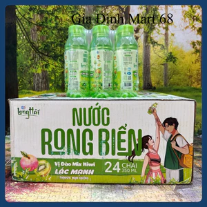 Nước rong biển Long Hải vị (ĐÀO mix kiwi)* 350ml