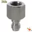 NOTE1 Bộ chuyển đổi phích cắm kết nối nhanh 8mm, Sợi nữ 1 / 8 NPT, Phụ kiện sạc bóng sơn PCP bằng thép không gỉ bền bỉ có niêm phong Vòng chữ O
