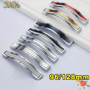 NOTE1 1 / 2 Ngăn Kéo Pha Lê, Tay Cầm Thủy Tinh Pha Lê Hợp Kim Kẽm Kim Cương Giả Bắc Âu, Tay Cầm Nội Thất Phần Cứng Nhà Bếp Cho Ngăn Kéo Tủ