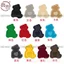 Chất Lượng Cao Màu Trơn Gấu Trái Tim Thêu Miếng Dán Vải Tự Dính Da Quần Áo Micro-Stamp Học Trường Đồng Phục Lỗ