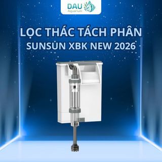Lọc Thác Sunsun XBK Kèm Ống Tách Phân Cá  – Lọc Treo Thành Bể Cá - Dùng cho bể cá, bể thủy sinh