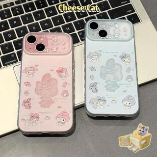 cho Melodi Ốp điện thoại Giai điệu hồng xanh dễ thương cho iPhone 14 Pro Max 13 12 11 15 16 17 Air Xs XR