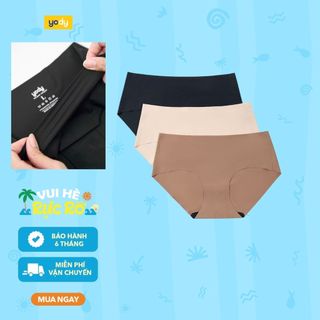 Combo 3 quần chip không viền màu ngẫu nhiên QCN6010