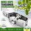 NOTE1 Dây Thắt Lưng, Bộ Căng Cáp 80 Mm Hạng Nặng, Dây Buộc Dây Tất Cả Các Lớp Dây Khóa Hàng Rào