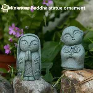 GE Dễ Thương Bền Thu Nhỏ Tượng Nhà Sư Handmade Tượng Trang Trí Bàn Làm Việc Cho Thiền Phòng Văn Phòng Tại Nhà Trưng Bày Tâm Linh VN