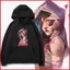 Arcane Liên Minh Huyền Thoại 2 JINX Anh Hùng LOL Áo Khoác Anime Áo Unisex Dài Tay Top