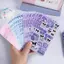 Sticker Laser Trang Trí Sổ Vở Học Sinh Cho Bé Gái Hoạt Hình Dễ Thương Chống Nước DIY Xinh