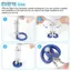 3 Kìm thép không gỉ thiên vị để niêm phong Vòng đệm phớt dầu Xi lanh thủy lực Vòng chữ U Y Công cụ niêm phong dầu S M L Đẹp