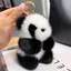 JULYHOT Gấu Trúc Nhỏ Sang Trọng Búp Bê Nữ Túi Đồ Trang Trí Dễ Thương Giả Lông chồn Gấu Trúc Móc Khóa Xe Dễ Thương Gấu Móc Chìa Khóa Xe Ô Tô Quà Tặng Thời Trang Massivedeals