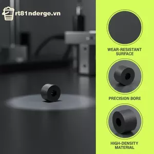 GE 2 Chiếc 7x6x5.5x1.5mm Pinch Con Lăn Vòng Cao Su Cho Cassette Player Walkman Máy Ghi Áp Lực Máy Nghe Nhạc Đai Bánh Xe VN