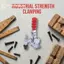 GE Dụng cụ cầm tay chế biến gỗ Kẹp tháo Qui dọc Sức mạnh công nghiệp cho lắp ráp gỗ nhanh VN