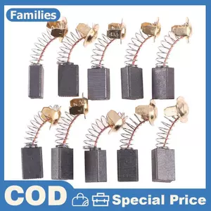 10 Chiếc Máy Xay Góc Bàn Chải Carbon 7 * 11 * 17mm Công Cụ Điện Động Cơ Phụ Tùng