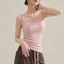 Áo Vest Nữ Mùa Hè Modal Dệt Kim Sling Mỏng Phong Cách Chống chói Đáy Áo Sơ Mi Nữ Bên Trong Mặc Mỏng Phù Hợp Với Áo Ngoài K6LT