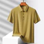 21 Màu Sắc Liền Mạch Nhiều Lớp Nylon Băng Lụa Ngắn Tay Áo Polo Nam Cao Cấp Áo Sơ Mi Polo Nam Tay Ngắn Áo Sơ Mi Polo Nam K8JF