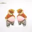 TRTR 1 / 5 Cái 3D Chó Con Dễ Thương Stier Bóp Shiba Inu Stier Tủ Lạnh Trang Trí Tường Silicon Tự Dính Stier VN