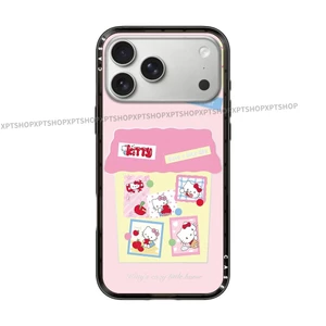 Phong Cách Mới Từ Mèo Cửa Hàng Camera Acrylic Ốp Lưng Điện Thoại IPhone 15 14 13 12 16 Plus 17 Pro Max 17 Vỏ Bảo Vệ Chống Sốc Không Khí
