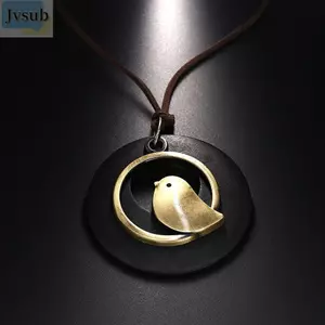 Vòng cổ JVSUB Quà tặng Giáng sinh Unisex Tuyên bố Mặt dây chuyền chim