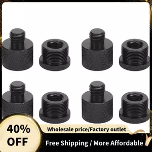 Bộ chuyển đổi sợi Mic 8 Bộ chuyển đổi 5 / 8 Nữ sang 3 / 8 Nam và 3 / 8 Nữ sang 5 / 8 Nam Adapter Chủ đề cho Micr Đứng Mount