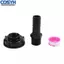 <cosyh>Adapter S60x6 Hose Barb Water Tank Watering Equipment Black Outlet Adapters