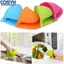 <cosyh>Glove Pliable Heat Silicon Colorful Cooking Durable Hand Heat-Resistant
