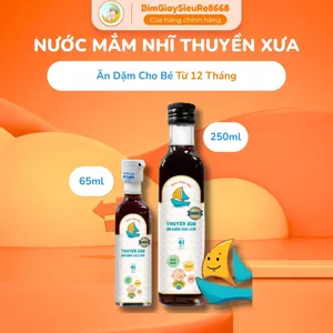 Nước Mắm Nhĩ Thuyền Xưa Ăn Dặm Cho Bé An Toàn Từ 12 Tháng 65ml 250ml