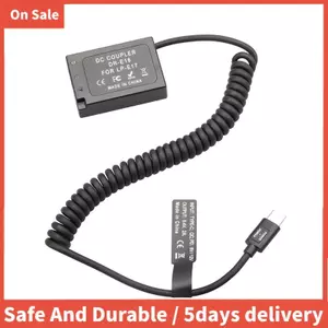 -E18 LP-E17 -E18 Bộ Chuyển Đổi Camera Pin Khớp Nối Giả Cho 850D 800D 760D 750D 77D T6I T6S T7I X9I RP Thay Thế