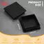 Mũ nhựa vuông 80mm x 80mm Ống chèn ống đầu cắm 2 miếng