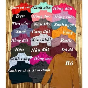 Áo Gân Tăm Cổ Lọ 3P Giữ Nhiệt Tay Dài Chất Lượng Cao - Nhiều Màu Sắc Đang Hot-trregty5tuy
