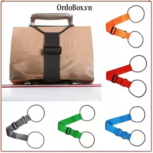 ORDOBOX 1 / 2 Dây buộc hành lý, Dây đeo đàn hồi hành lý có thể điều chỉnh, Dây đeo đóng gói hành lý đa năng Phụ kiện Luggag