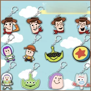SQ11 Câu Chuyện Đồ Chơi 5 Móc Khóa Hoạt Hình Woody Buzz Lightyear Mặt Dây Chuyền Bền Đẹp Cho Ba Lô Túi Charm & Chìa Khóa
