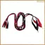 4 dây Kelvin Test Lead Bottom Resistance với đầu dò mạ Orichalcum Banana Plug 4mm để kiểm tra điện