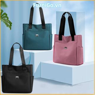 Túi đeo vai FURNIGO Thực tế đi học bằng Nylon và du lịch Nhẹ chống thấm nước