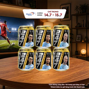 Nước tăng lực Wakeup 247 Amazon - Lốc 6 Lon x 245ml