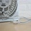 Quạt để bàn văn phòng cắm điện mini Chinghai HD606 9 inch , hộp tản để giường nhỏ gọn , công suất 24W không ồn