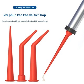 Vòi phun mở rộng Keo tiện dụng Dụng cụ khuỷu tay Vòi phun mềm Sealant Vòi phun silicon BONI