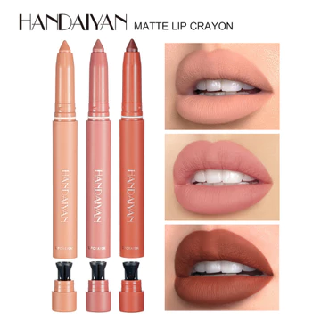 Matte Lip Liner Tự Động Chống Thấm Nước Chống Dính Cup Outline Lip Liner Lip Pencil Lipstick Liner