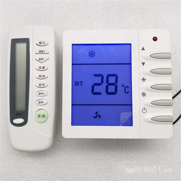 Điều Hòa Trung Tâm Giữ Nhiệt Công Tắc Thông Minh Quạt Đĩa Ống Bộ Điều Khiển Dòng Nước Quạt Điều Khiển Đa Năng Bảng Điều Khiển Có Thể Điều Chỉnh Nhiệt Độ L