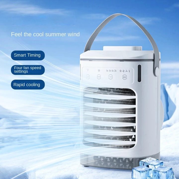 Quạt làm mát Mini bán chạy xuyên biên giới Quạt điều hòa USB Quạt làm mát nước nhỏ Quạt phun Quạt làm mát để bàn Quạt làm mát