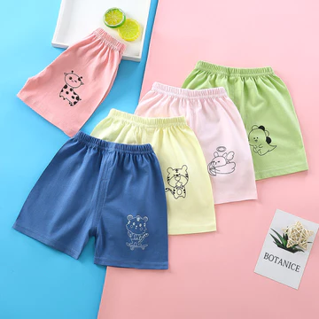 Trẻ Em Trẻ Em Quần Short Cotton Nguyên Chất Mùa Hè Quần Trẻ Em Quần Áo Trẻ Em Quần Short Mở Đáy Quần Trẻ Em Một Mảnh Quần