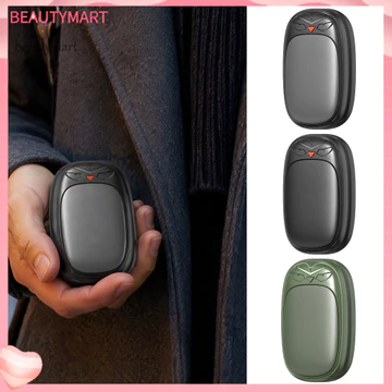[beautymart] Máy sưởi cầm tay ba nhiệt độ Máy sưởi cầm tay có thể sạc lại 2 chiếc Máy sưởi cầm tay bằng điện từ tính Máy sưởi bỏ túi có thể sạc lại Usb với 3 nhiệt lên đến 60°C Nhanh chóng cho ngoài t